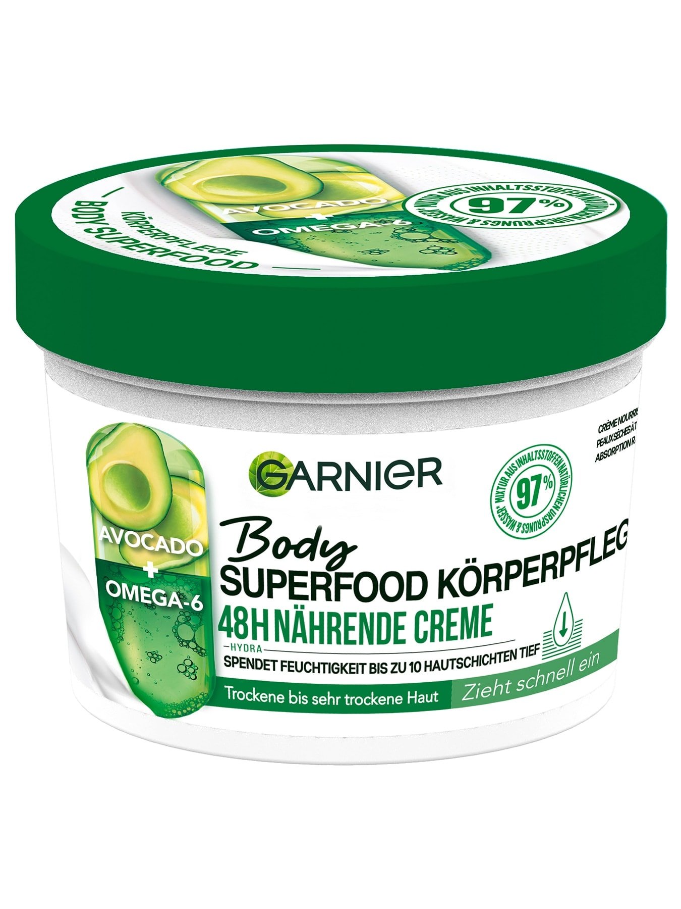 Body Superfood Körperpflege nährende Creme mit Avocado - Produktabbildung